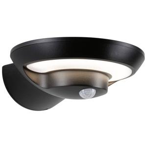 Paulmann Bordola 94855 Wandlamp op zonne-energie met bewegingsmelder LED 3.5 W Antraciet