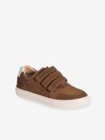 Sneakers met klittenband voor jongens bruin Sneakers met klittenband voor jongens bruin