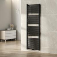 Wiesbaden Elara Designradiator 181.7x60 cm Mat Zwart