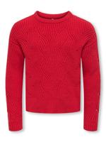 Kids ONLY winter sweater meisjes - rood - KogKatia - regular fit