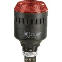 Auer Signalgeräte Combi-signaalgever LED ELM Rood Continulicht, Knipperlicht 24 V/DC, 24 V/AC