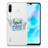 Huawei P30 Lite Telefoonhoesje met Naam Boho Beach - thumbnail