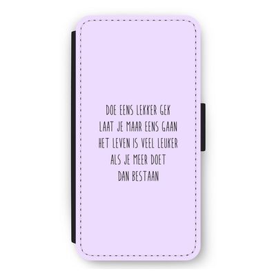 Gek: iPhone 11 Flip Hoesje