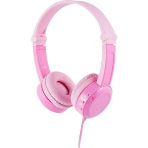 onanoff Travel On Ear headset Kinderen Kabel Pink Vouwbaar, Headset, Volumebegrenzing