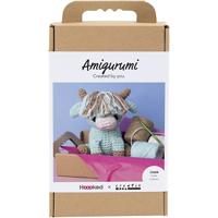 Creativ Company Hobbyset amigurumi, koe, beige, mint, 1 doos