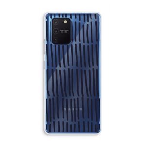 Moroccan stripes: Samsung Galaxy Note 10 Lite Transparant Hoesje