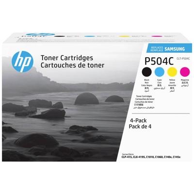 HP Tonercassette Samsung CLT-P504C SU400A Origineel Zwart, Cyaan, Magenta, Geel 2500 bladzijden