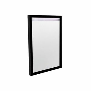 Best Design Spiegel Black Miracle 60x80 cm LED Verlichting Mat Zwart