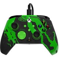 PDP REMATCH GLOW Advanced Zwart, Groen USB Gamepad Analoog/digitaal PC, Xbox One, Xbox Series S, Xbo