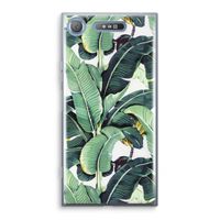 Bananenbladeren: Sony Xperia XZ1 Transparant Hoesje