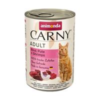 ANIMONDA Carny Adult Beef, turkey, shrimp - nat kattenvoer - 400g