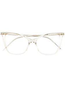 Saint Laurent Eyewear lunettes de vue SL386 à monture papillon - Blanc