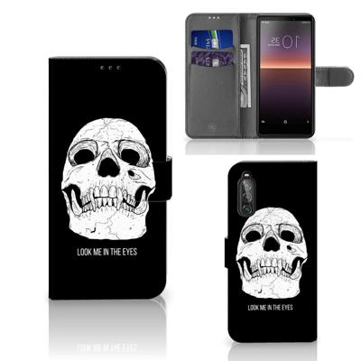 Telefoonhoesje met Naam Sony Xperia 10 II Skull Eyes