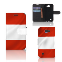 LG K4 Bookstyle Case Oostenrijk - thumbnail