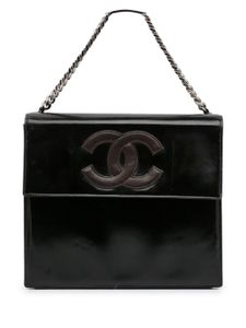 CHANEL Pre-Owned sac à main à rabat (1996-1997) - Noir