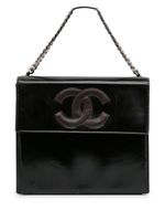 CHANEL Pre-Owned sac à main à rabat (1996-1997) - Noir - thumbnail