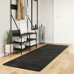 VidaXL Vloerkleed pamplona shaggy hoogpolig modern 80x250 cm antraciet
