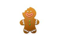 Beeztees Beeztees Kerst Gingerbread Man Latex Bruin