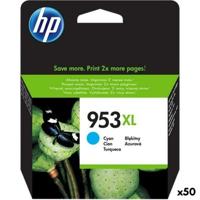 Originele inkt cartridge HP 953XL Cyaan (50 Stuks)
