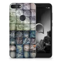 Silicone Back Cover Alcatel 1S (2019) Spijkerbroeken