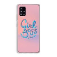 Girl boss: Samsung Galaxy A51 5G Transparant Hoesje