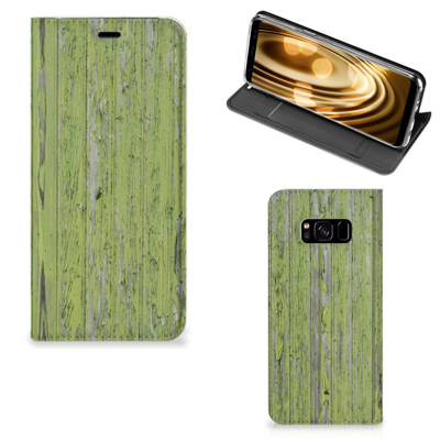 Samsung Galaxy S8 Book | Wallet Case | Green Wood