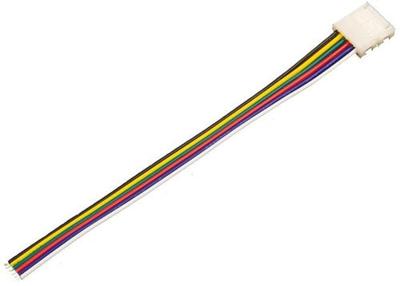 Enzo Rgb-cct quick aansluitstuk 6pin 12mm met 15cm draad - 4380210 Enzo Rgb-cct quick aansluitstuk 6pin 12mm met 15cm draad - 4380210