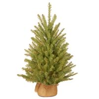 Dunhill Fir kunstkerstboompje 91 cm met burlap - National Tree Company - thumbnail