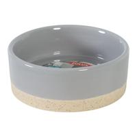 Zolux olaria voerbak keramiek grijs