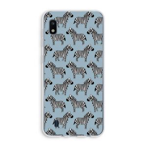 Zebra: Samsung Galaxy A10 Transparant Hoesje