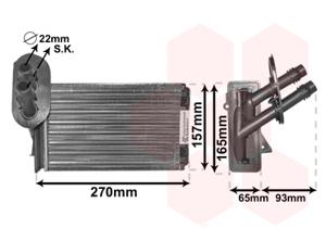 Van Wezel Kachelradiateur 58006173