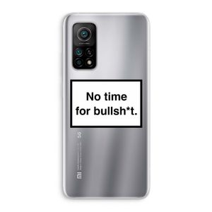 No time: Xiaomi Mi 10T 5G Transparant Hoesje
