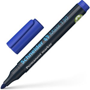 Viltstift Schneider 130 rond blauw 1-3mm