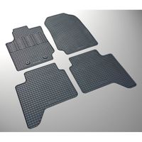 Rubbermatten passend voor voor Ford Ranger 2012- (4-delig + montagesysteem) CKRFO01