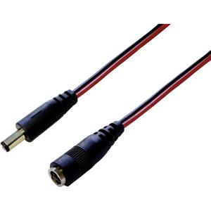 BKL Electronic Laagspannings-verlengkabel Laagspanningsstekker - Laagspanningsbus 5.5 mm 2.1 mm 5.5 mm 2.5 mm 3.00 m 1 stuk(s)