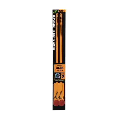 Fox Fox Edges Curve Short Fluoro D-Rig 2 30lb Illusion x 2