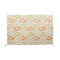 Tapijt DKD Home Decor Beige Multicolour Blad van een plant (120 x 180 x 1 cm)