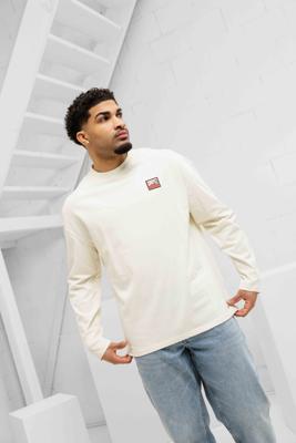 Croyez Patch Longsleeve T-Shirt Heren Gebroken Wit - Maat XL - Kleur: Gebroken Wit | Soccerfanshop