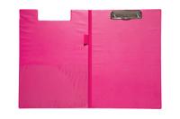 Klembordmap maul a4 staand penlus pvc neon roze