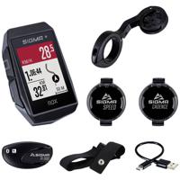 Sigma ROX 11.1 EVO Sensor Set Fietsnavigatie Fietsen GPS, GLONASS, Spatwaterdicht