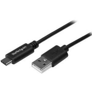 StarTech.com USB2AC50CM 0.5m USB A USB C Zwart USB-kabel