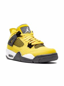 Jordan Kids baskets Air Jordan 4 Retro "Lightning 2021" - Jaune