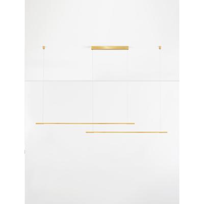 Lyora Strakke hanglampBrillia goud 161cm - 9060282
