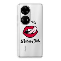Badass Babes Club: Huawei P50 Pro Transparant Hoesje