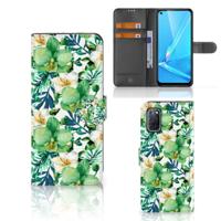 OPPO A72 | OPPO A52 Hoesje Orchidee Groen OPPO A72 | OPPO A52 Hoesje Orchidee Groen