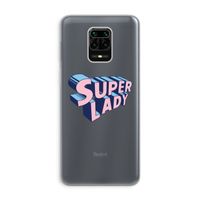 Superlady: Xiaomi Redmi Note 9 Pro Transparant Hoesje