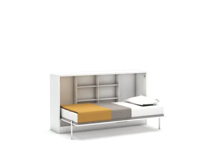 Eenpersoons opklapbed met bureau - Life