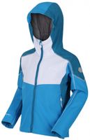 Regatta outdoorjack Acidity IV meisjes polyester roze/wit - thumbnail