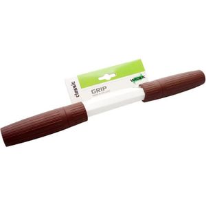 Widek handvatten classic, lengte: 120/120mm bruin (hangverpakking)