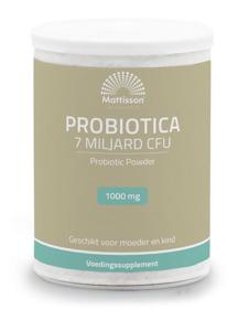 Mattisson Probiotica poeder 7 miljard CFU - moeder en kind